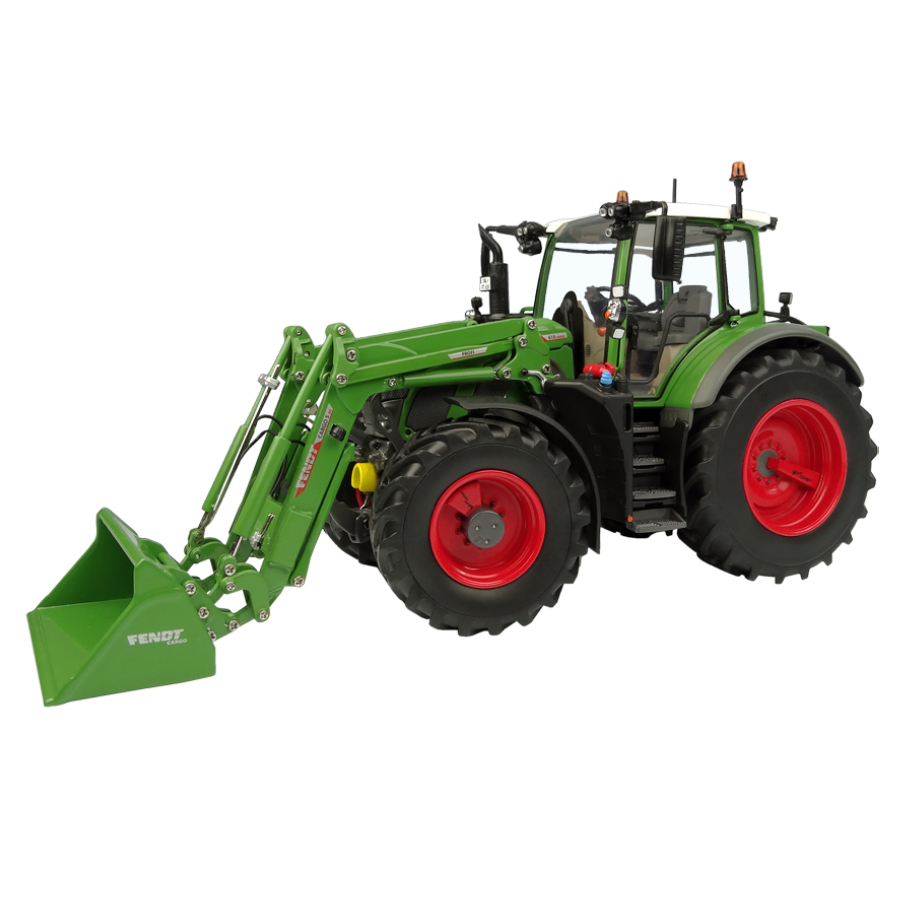 Fendt 618 Vario с фронтальным зарядным устройством