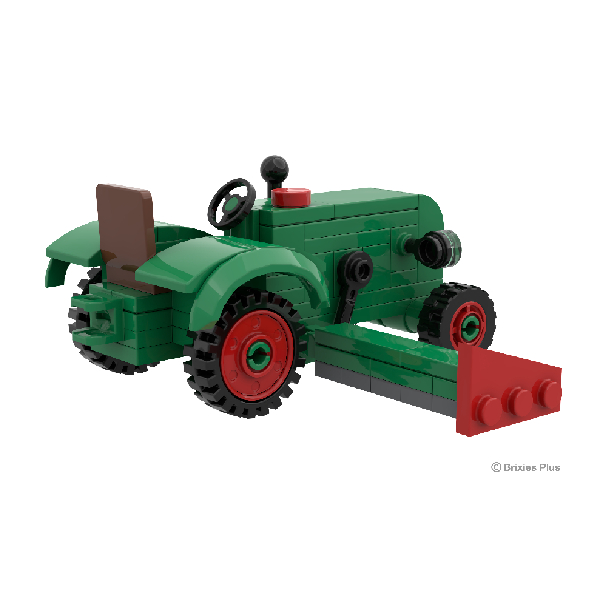 Fendt X Brixies Dieselross F28 с ножевой планкой, коллекция Classic Club (1:32)