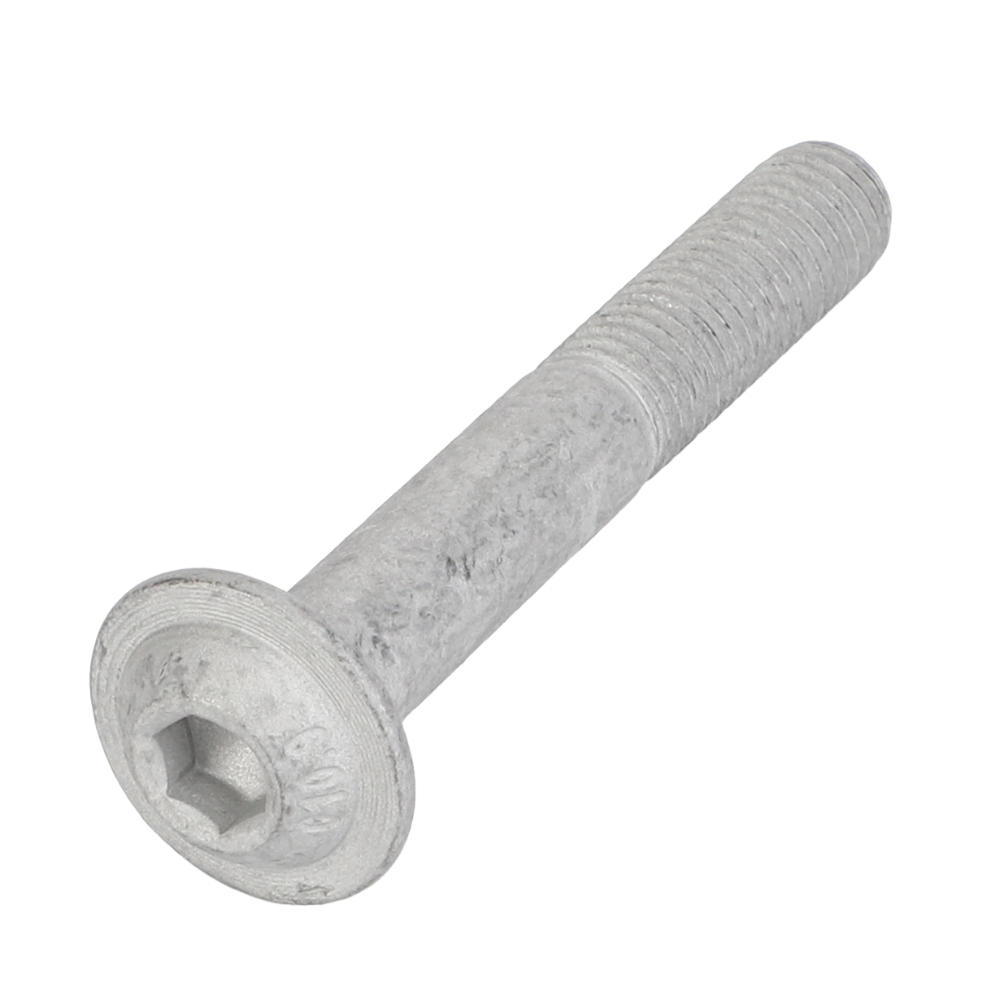 Винт с полукруглой головкой