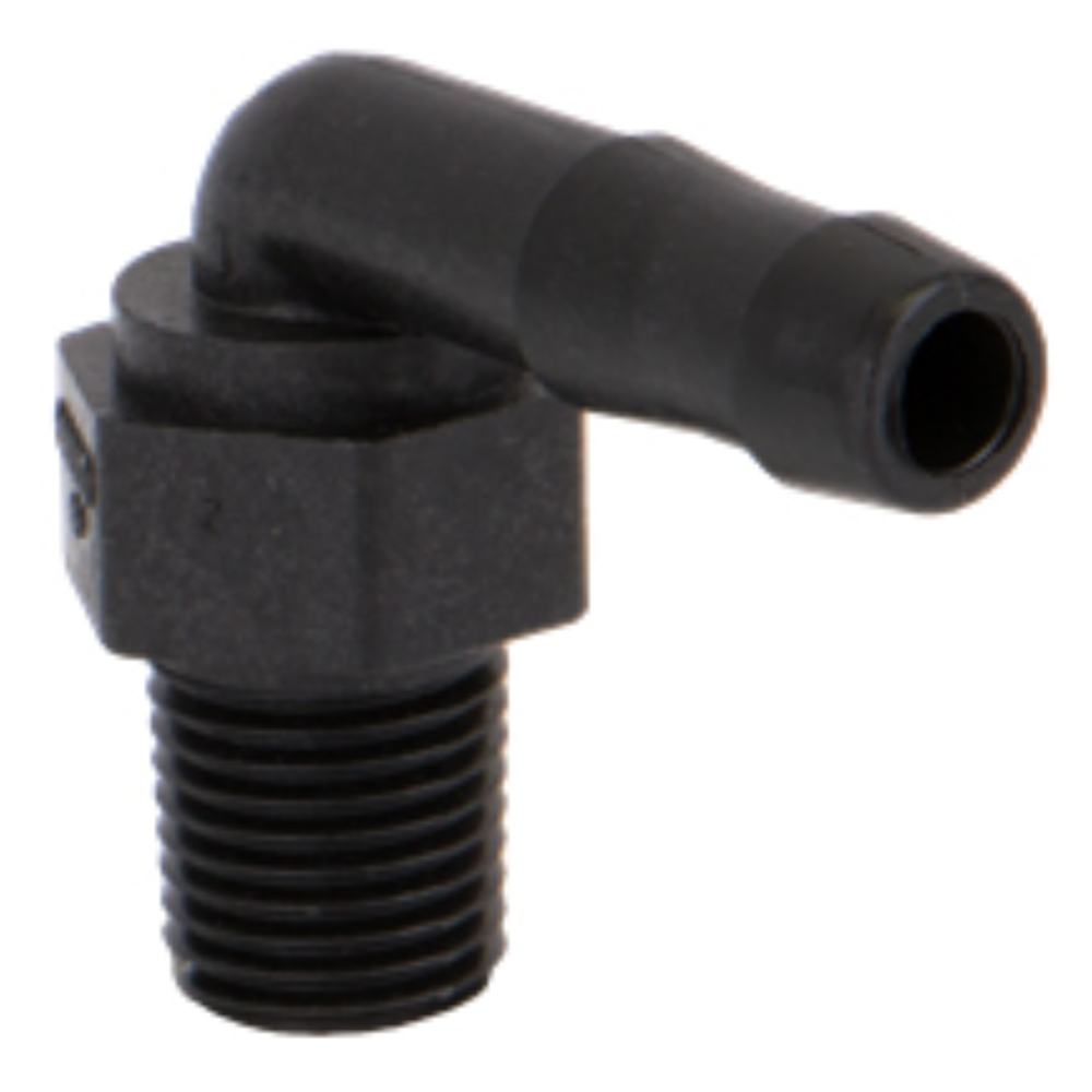 Наружная резьба 6,35 мм x 9,52 мм, пильный диск для шланга под углом 90°