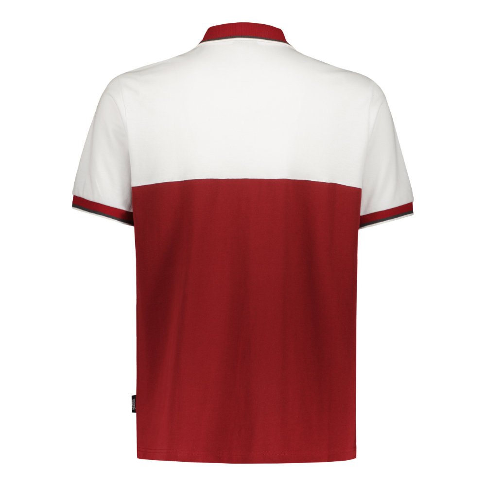 Мужская рубашка поло в стиле колор-блок Valtra