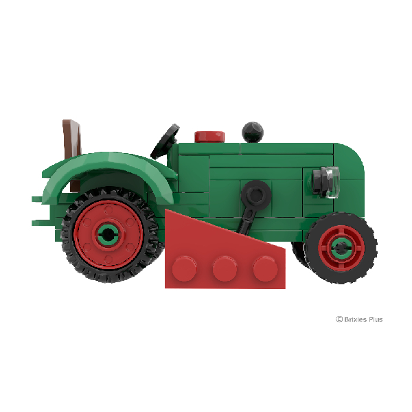 Fendt X Brixies Dieselross F28 с ножевой планкой, коллекция Classic Club (1:32)