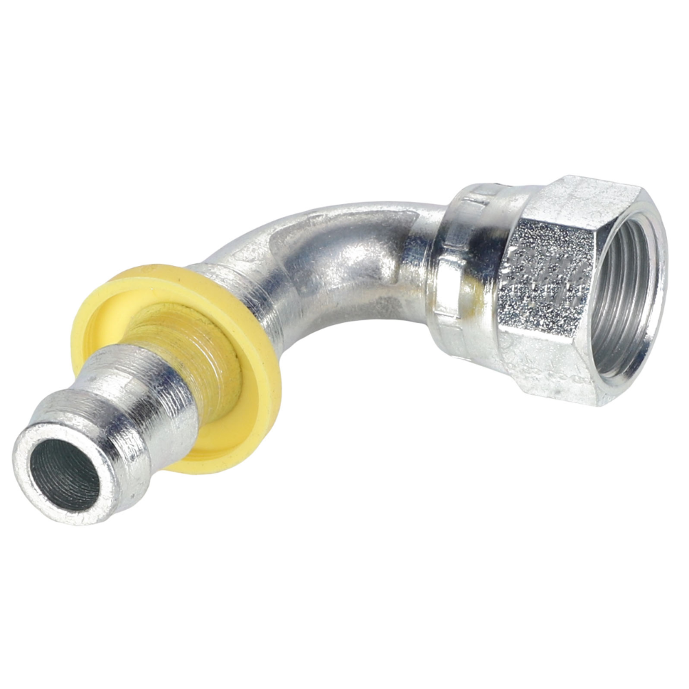 Рифлёный штуцер колена